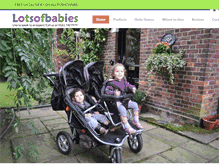 Tablet Screenshot of lotsofbabies.com